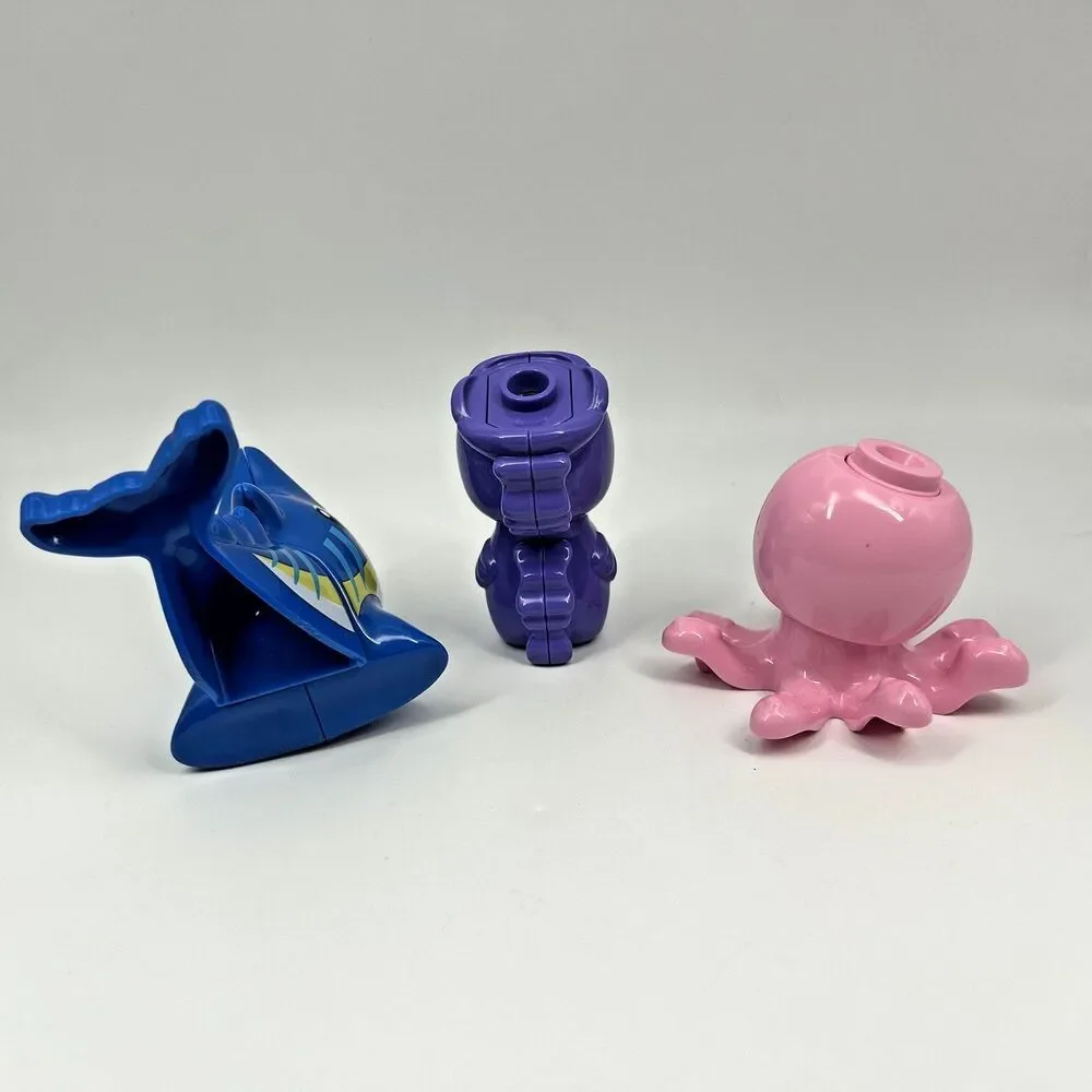 VTech Jiggle and Giggle Fishing Set Replacement Sea Creatures Lot - #1 #3 #6
